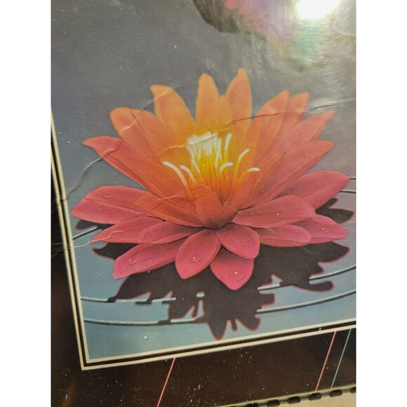Vintage Mead Trapper Keeper Notebook DAMAGED Butterfly Lillypad - Picture 12 of 12